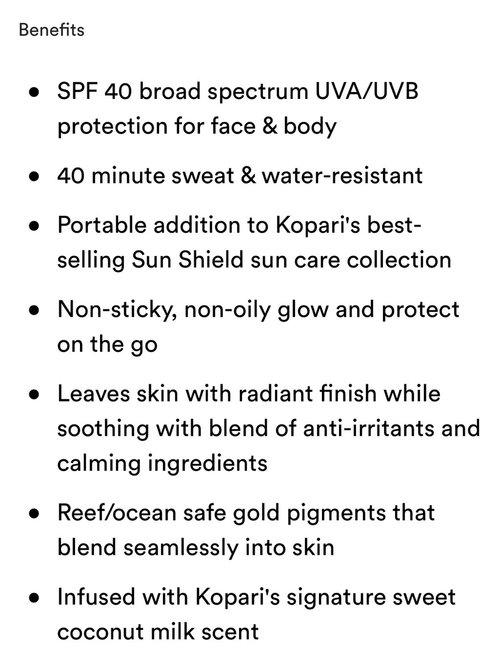 Kopari Sun Shield On-The-Glow Sheer Stick — Bronzy Peach SPF 40 - Picture 3 of 7